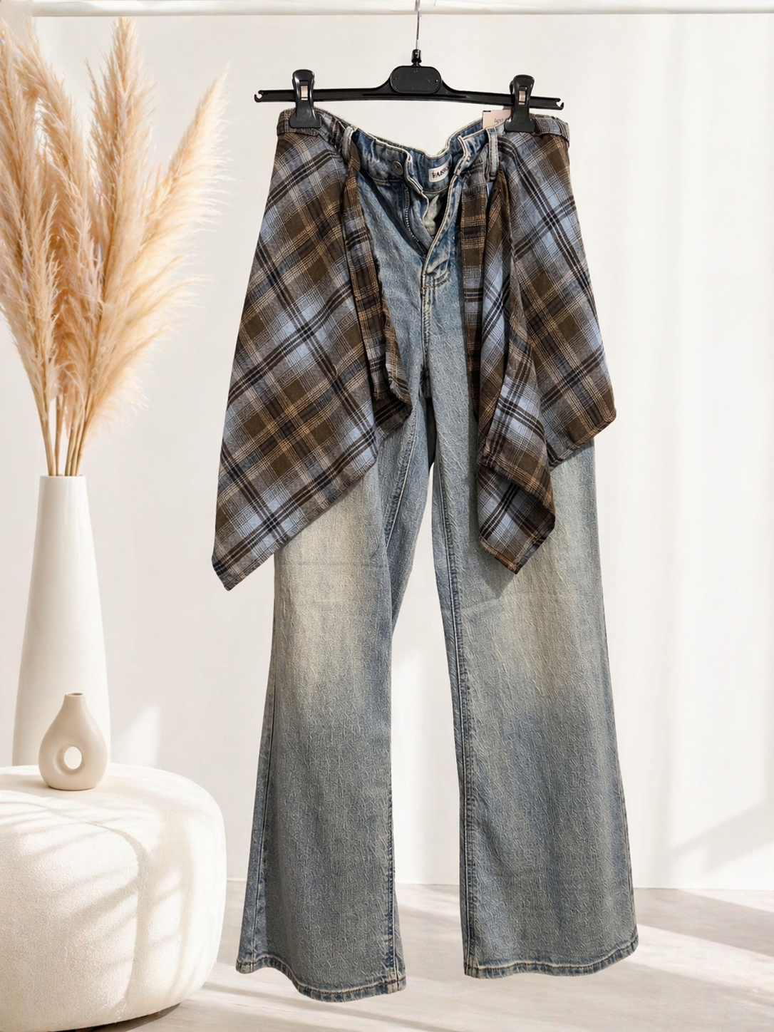 Jeans sabbiato donna