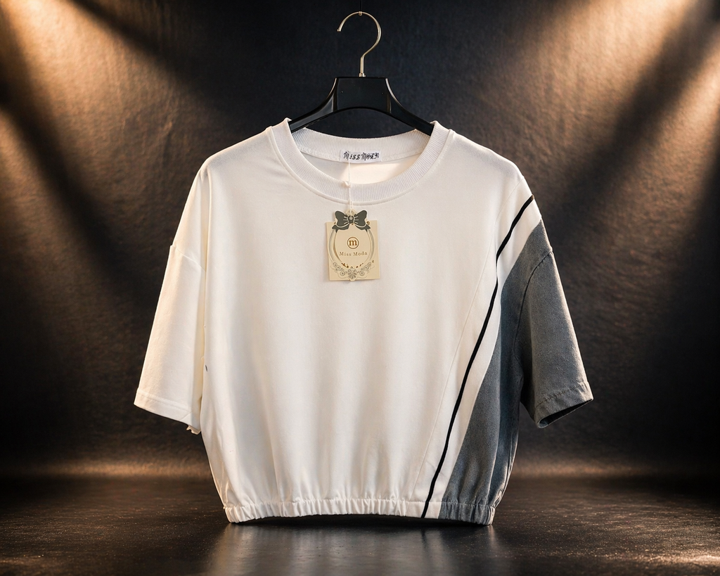 Tuta in cotone e jeans donna