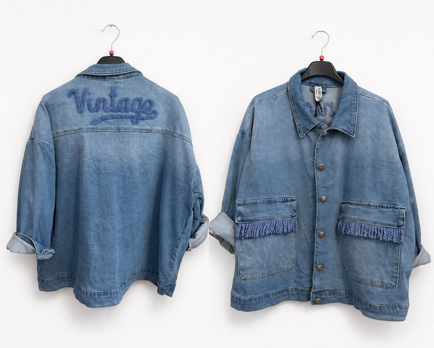 Giacca di jeans over donna