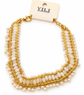 Collana gioiello con perline